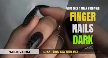 The Darkening of Fingernails: What Does It Mean?