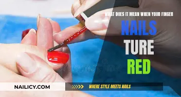 The Mystery of Red Fingernails: What Does It Mean?
