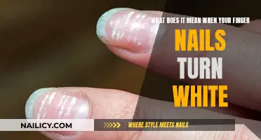 Unraveling the Mystery: When Your Fingernails Turn White