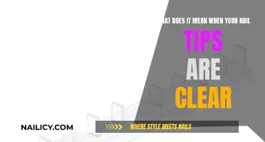 Clear Nail Tips: What Does This Mean for Your Health?