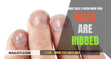 Unraveling the Mystery: Why Your Nails Develop Ribbed Patterns