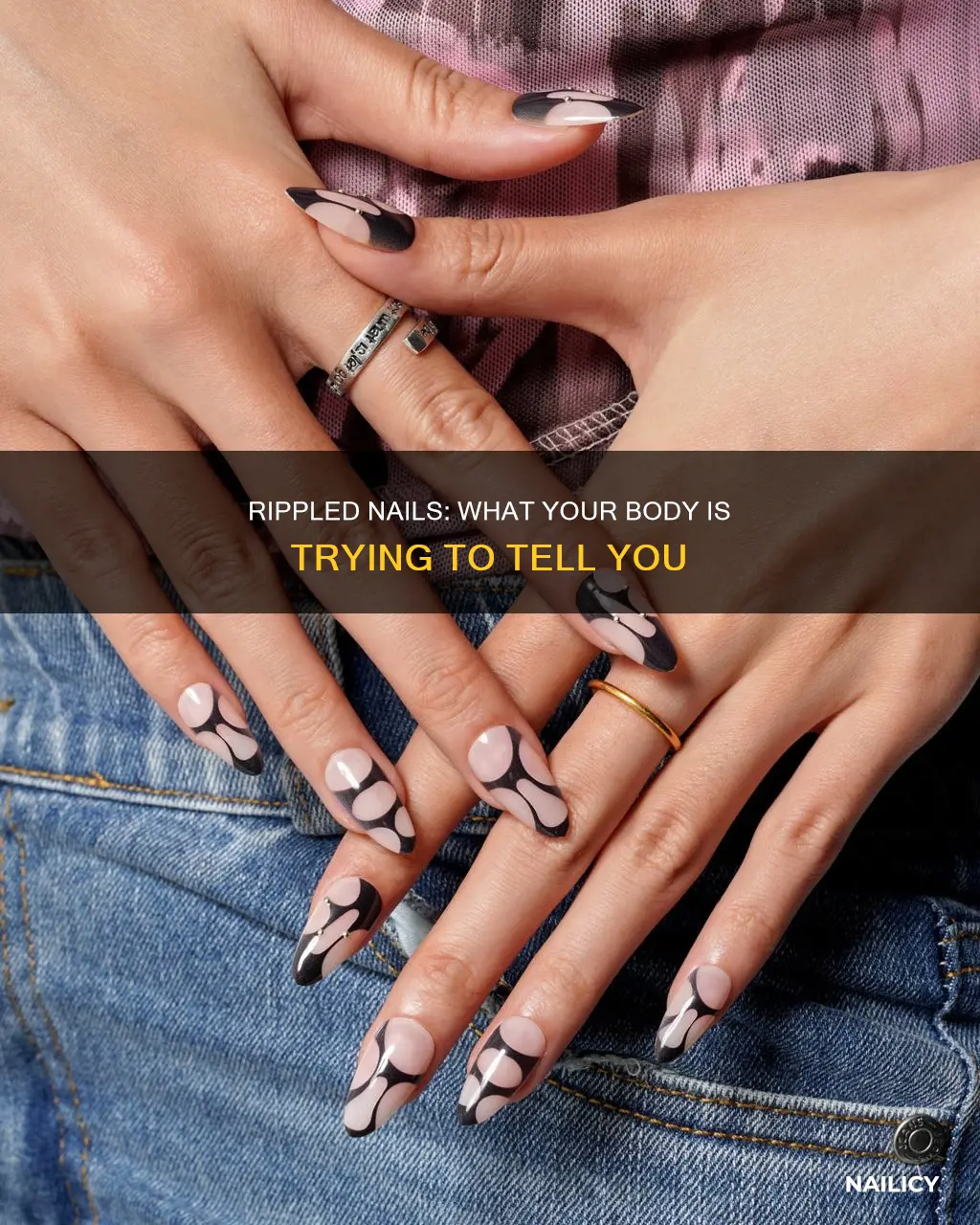 what does it mean when your nails are rippled