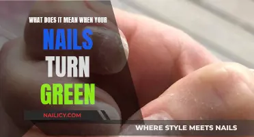 Nail Color Change: Understanding the Green Alert