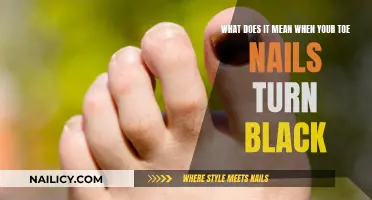 Toe Nail Transformation: Understanding the Blackening Mystery