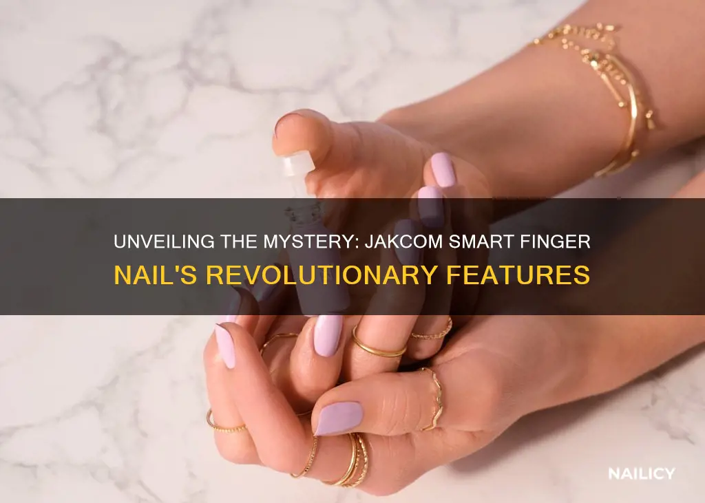 what does jakcom smart finger nail do