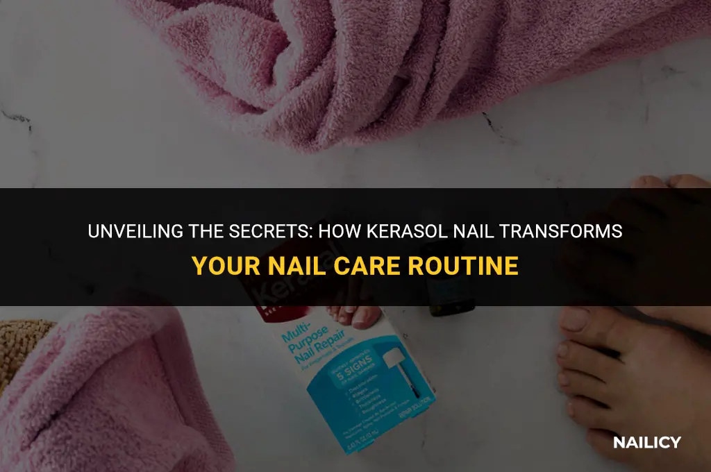 what does kerasal nail do
