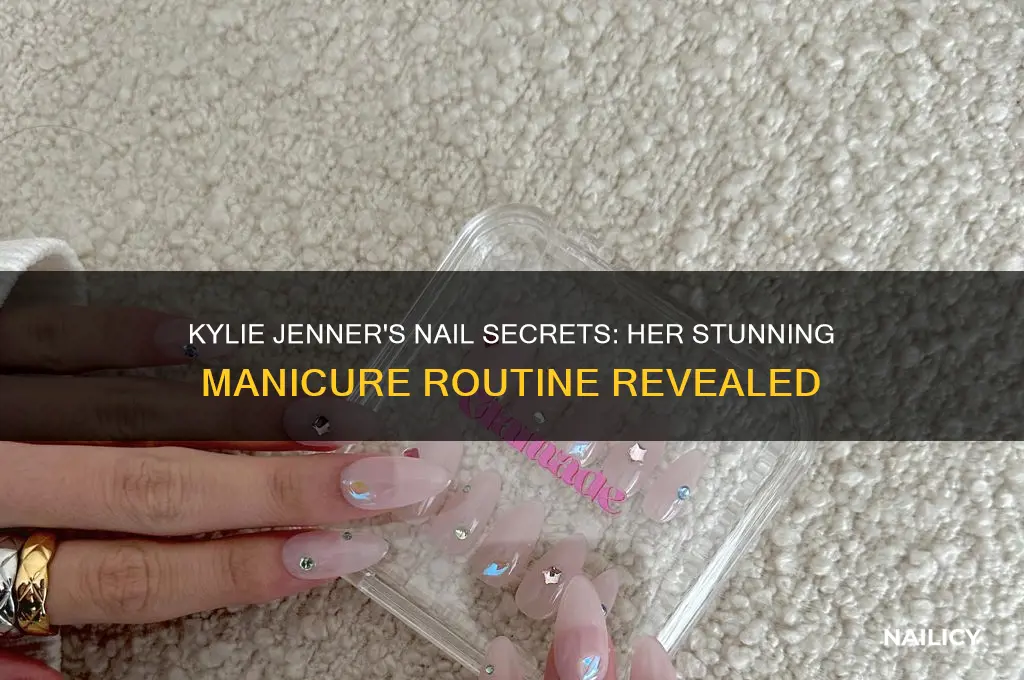 what does kylie jenner do to her nails