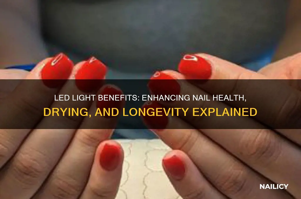 what does led light do for nails
