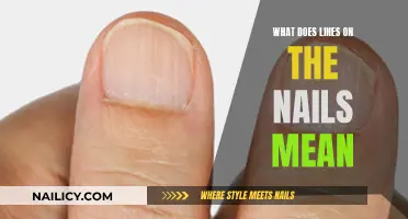 Unraveling the Mystery: Nail Lines and Their Meanings