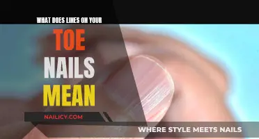 Toe Nail Lines: What Do They Mean?