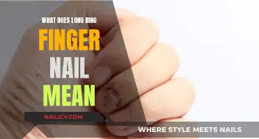The Meaning of Long Ring Finger Nails