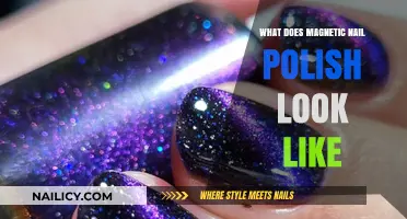 Mesmerizing Magnetic Nail Polish: A Unique, Shifting Metallic Manicure Look
