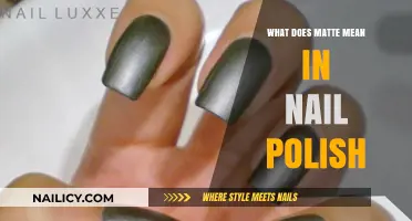 Understanding Matte Nail Polish: Definition, Finish, and Application Tips