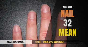 Unraveling the Mystery: What's the Story Behind Nail 32?