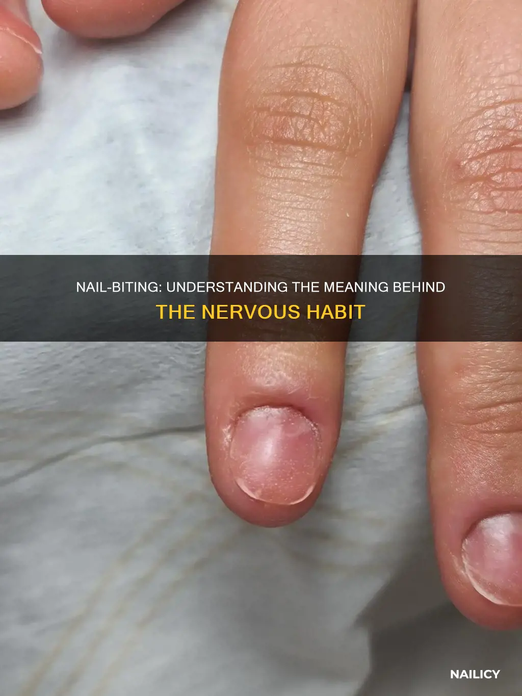 what does nail biter mean
