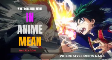 Nail Biting in Anime: Unraveling the Symbolic Gesture
