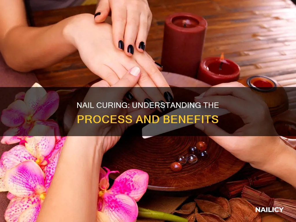 what does nail curing mean