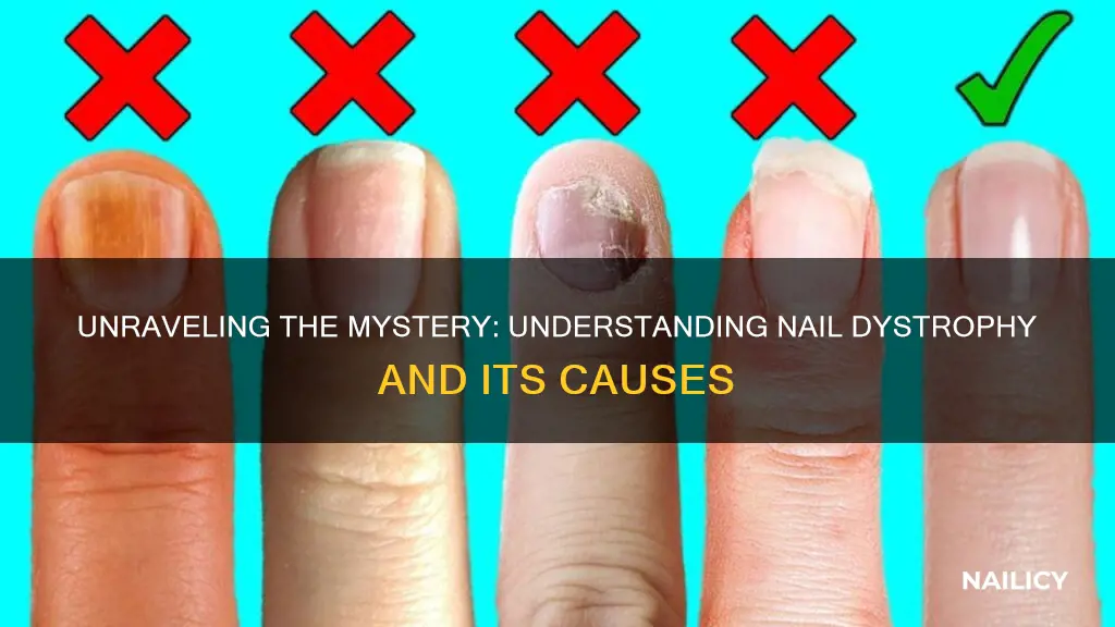 what does nail dystrophy mean