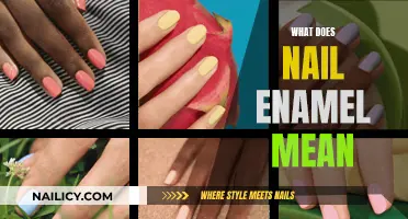 Unraveling the Mystery: What's the Deal with Nail Enamel?