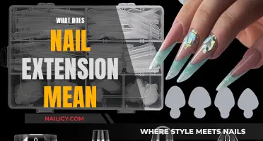 Nail Extension: Enhancing Your Look with Artificial Tips