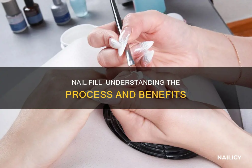 what does nail fill mean