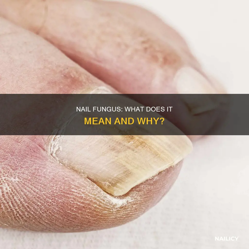 what does nail fungus mean