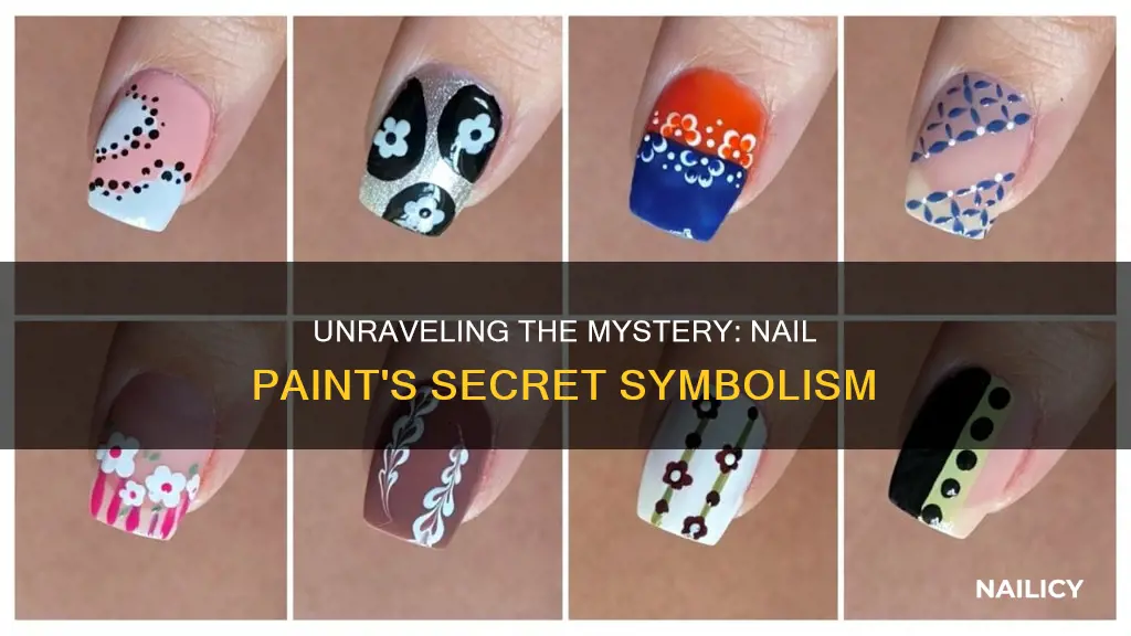 what does nail paint emoji mean