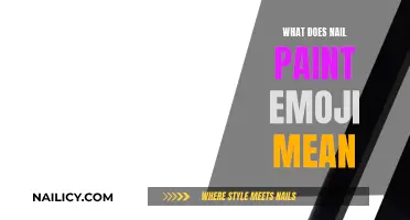 The Intriguing Meanings Behind the Nail Paint Emoji