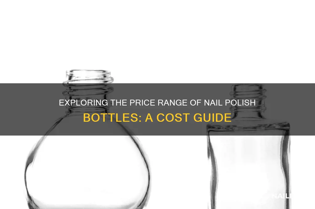 what does nail polish bottles cost