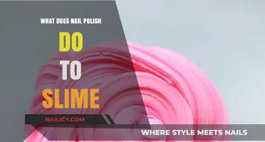 Nail Polish in Slime: Effects, Texture Changes, and Creative Uses