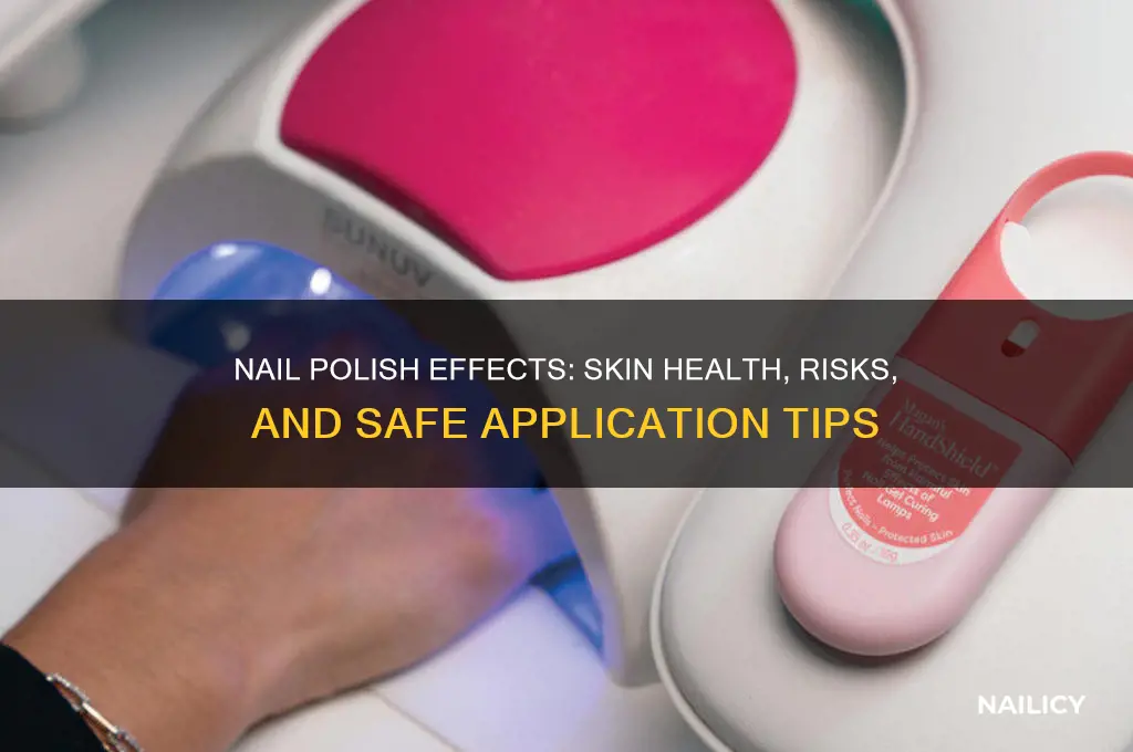 what does nail polish do to your skin