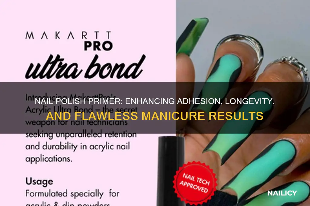 what does nail polish primer do