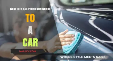 How Nail Polish Remover Affects Your Car's Paint