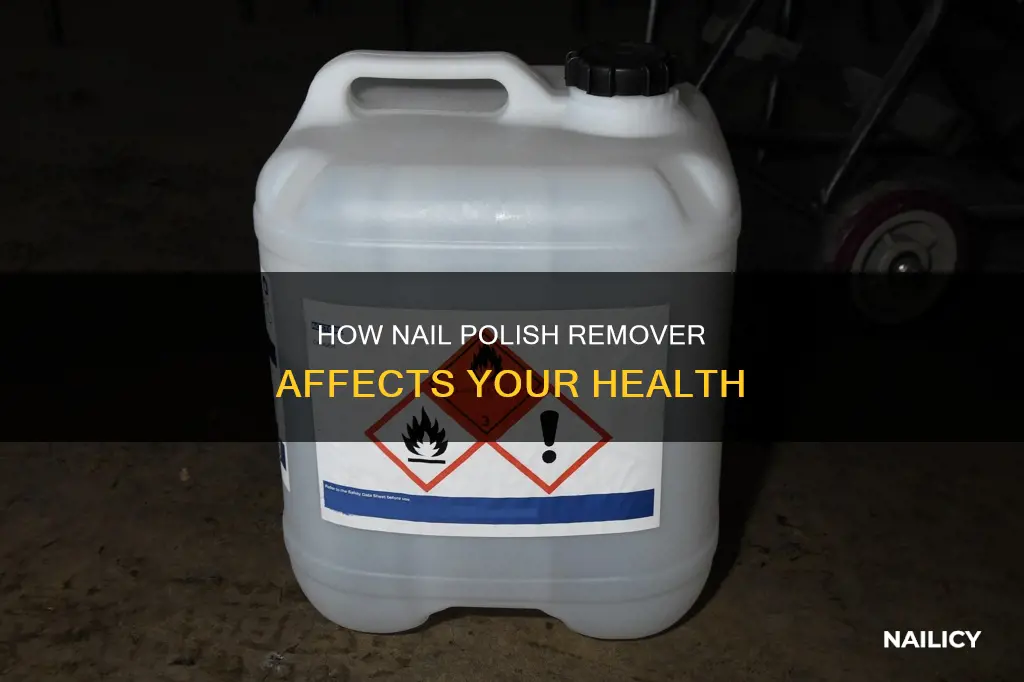 what does nail polish remover do to your body