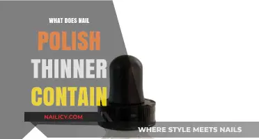 Unveiling Nail Polish Thinner Ingredients: What’s Inside the Bottle?