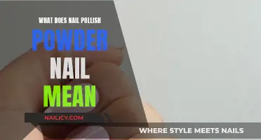 Nail Polish Powder Art: What Does It Mean?