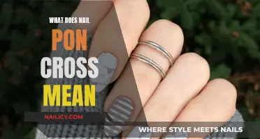 Unraveling the Mystery: What Does 'Nail Pon Cross' Mean?