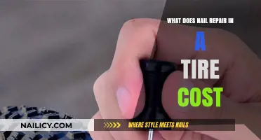 How Much Does Nail Repair in a Tire Cost?