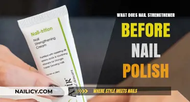 Boost Nail Health: Apply Nail Strengthener Before Polish for Stronger Nails