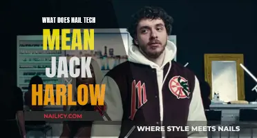 Nail Tech's Meaning: Jack Harlow's Take on Beauty