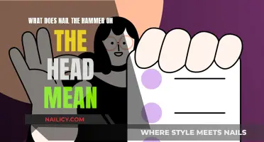 Hammering Nails: Understanding the Idiom's True Meaning