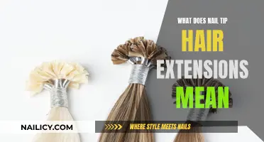 Nail Tip Hair Extensions: A Comprehensive Guide to Understanding the Technique