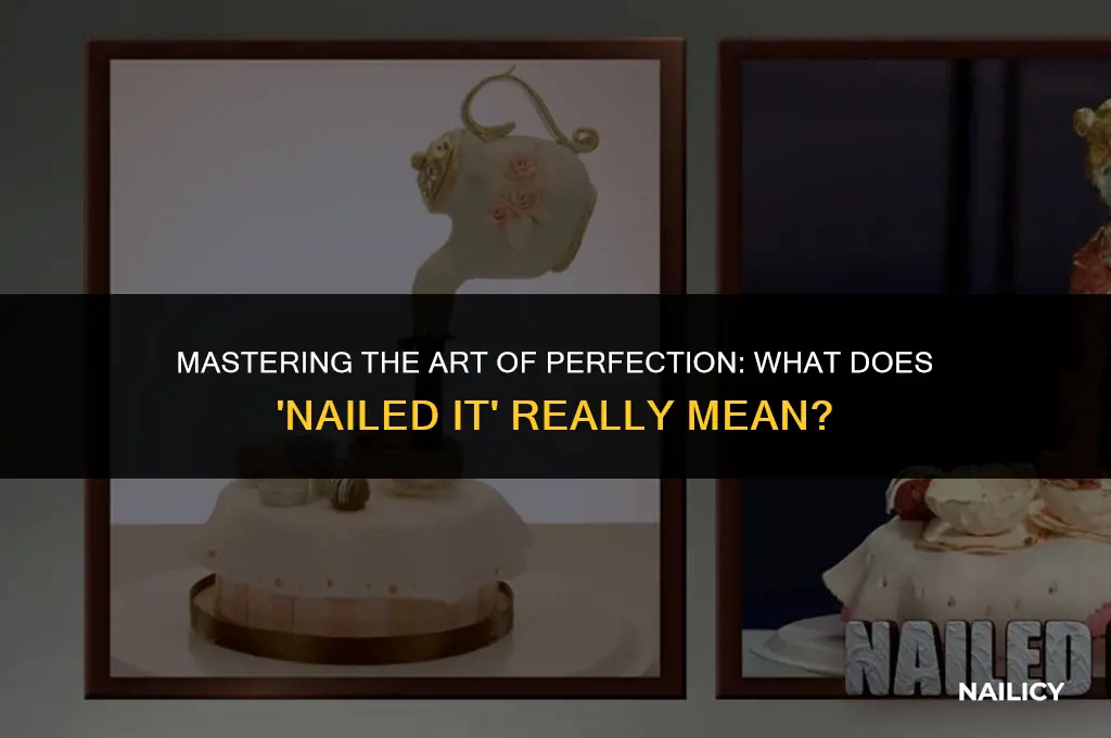 what does nailed it