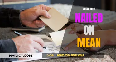 The Meaning of "Nailed On" and How to Use It