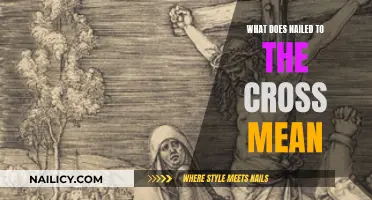 Understanding 'Nailed to the Cross': A Christian Perspective