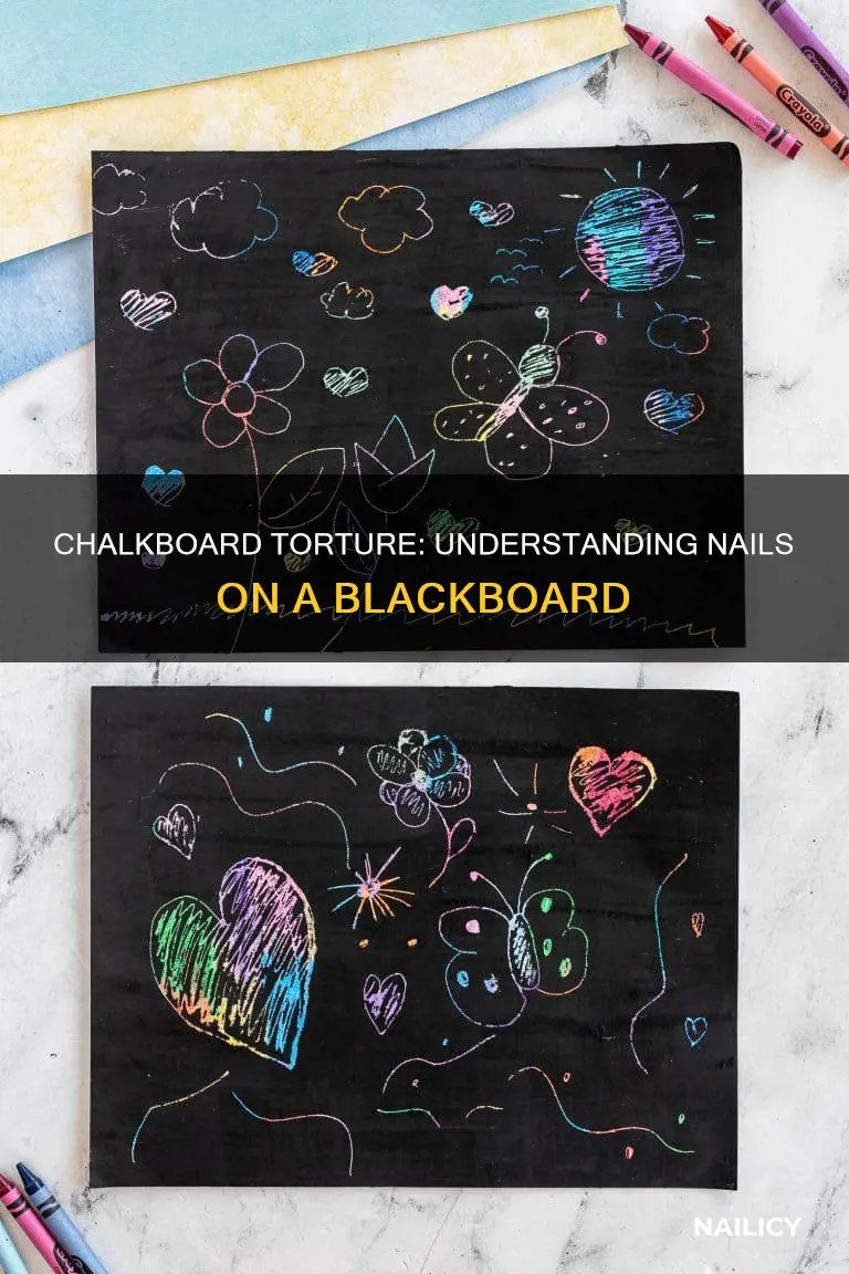 what does nails on a chalkboard mean