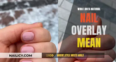 Natural Nail Overlay: Enhancing Nails, the Natural Way