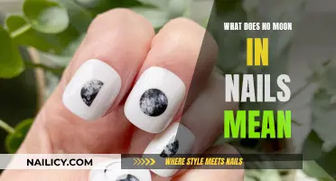 Unraveling the Mystery: What Does No Moon on Nails Indicate?