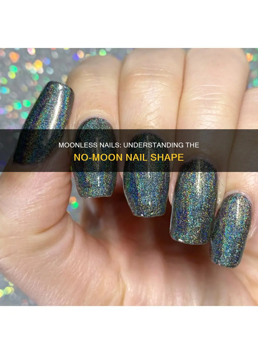 what does no moon in nails mean
