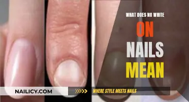 Unraveling the Mystery: No White on Nails Symbolizes